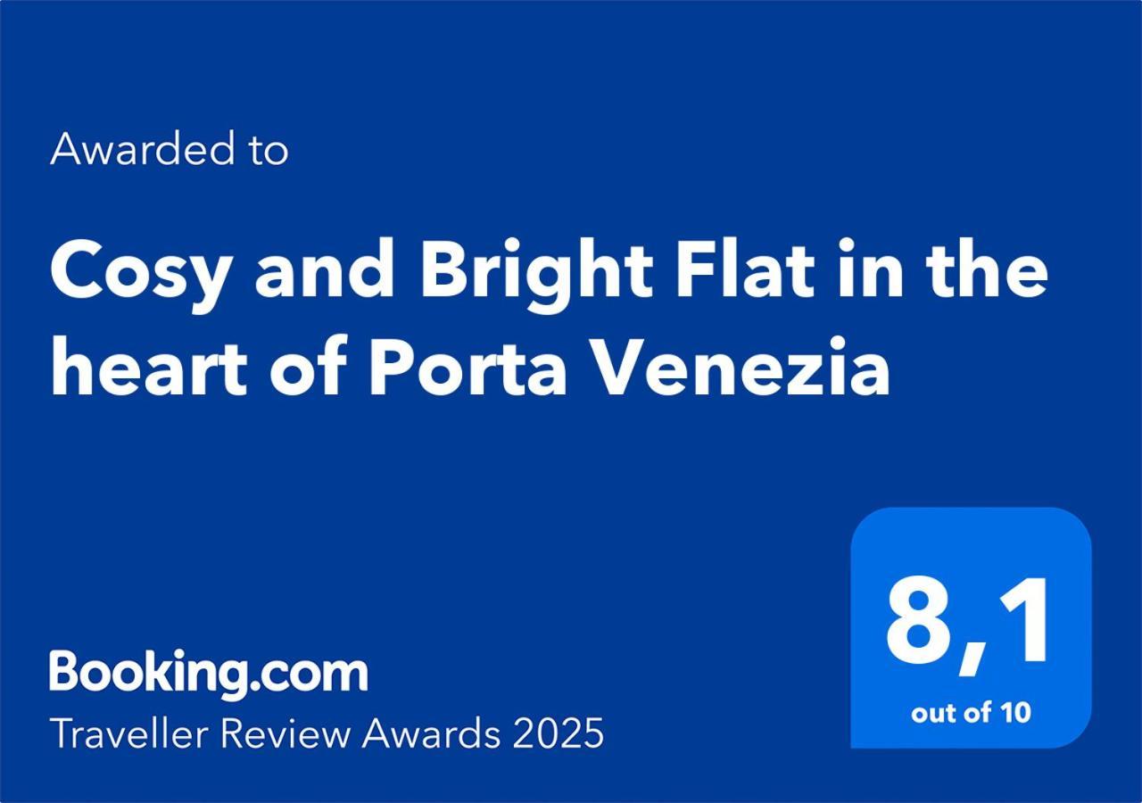 Cosy And Bright Flat In The Heart Of Porta Venezia Appartement